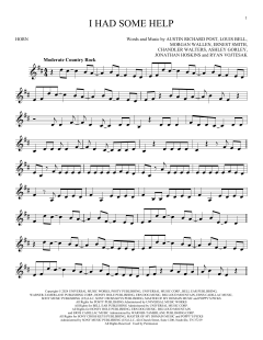 I Had Some Help von Louis Bell (Download) 