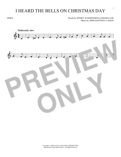 I Heard The Bells On Christmas Day von Henry Wadsworth Longfellow (Download) 