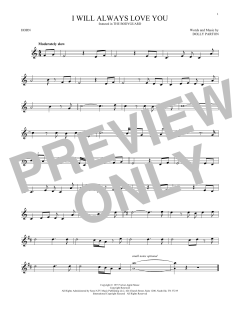 I Will Always Love You von Dolly Parton (Download) 