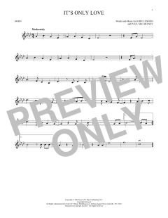 It's Only Love von The Beatles (Download) 