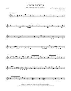 Never Enough von Benj Pasek (Download) 