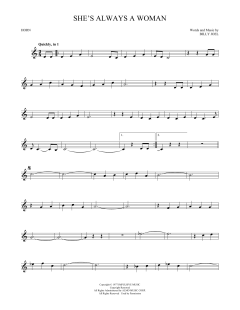 She's Always A Woman von Billy Joel (Download) 