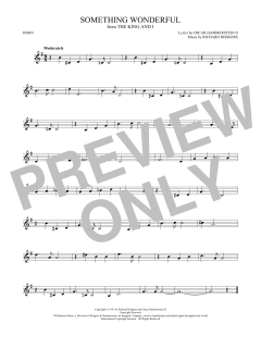 Something Wonderful von Richard Rodgers (Download) 