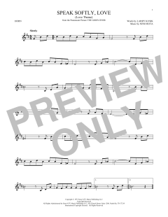 Speak Softly, Love von Andy Williams (Download) 