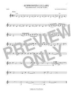 Subwoofer Lullaby von Daniel Rosenfeld (Download) 