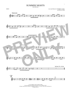 Summer Nights von Jim Jacobs (Download) 