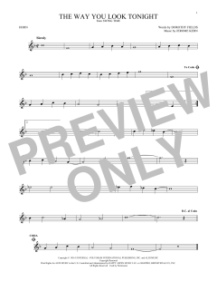 The Way You Look Tonight von Jerome Kern (Download) 