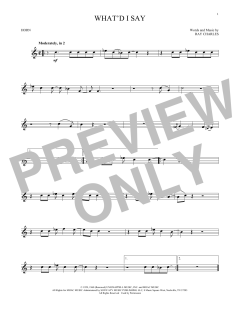 What'd I Say von Ray Charles (Download) 