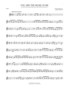 You Are The Music In Me von Jamie Houston (Download) 