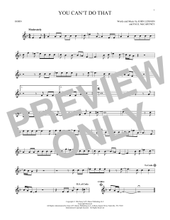 You Can't Do That von The Beatles (Download) 