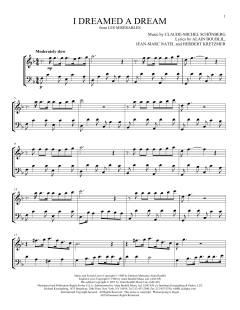 I Dreamed A Dream von Jean-Marc Natel (Download) 