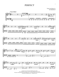 Perfect von Ed Sheeran (Download) 
