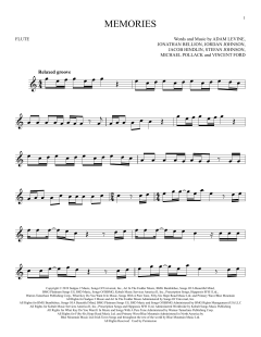 Memories von Maroon 5 (Download) 