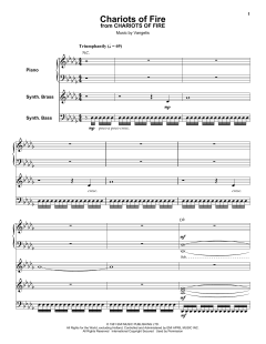 Chariots Of Fire von Vangelis (Download) 