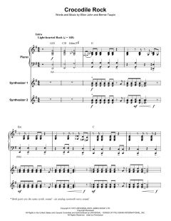 Crocodile Rock von Elton John (Download) 