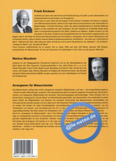Arrangieren für Blasorchester von Frank Erickson 