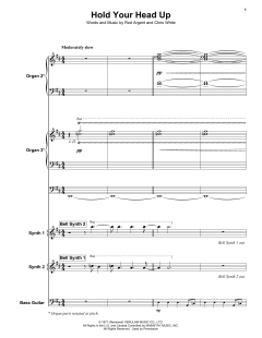 Hold Your Head Up von Rod Argent (Download) 