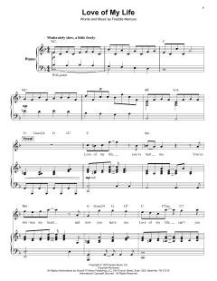 Love Of My Life von Queen (Download) 