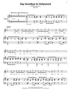 Say Goodbye To Hollywood von Billy Joel (Download) 