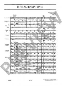Eine Alpensinfonie op. 64 TrV 233 von Richard Strauss 