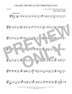 I Heard The Bells On Christmas Day von Johnny Marks (Download) 