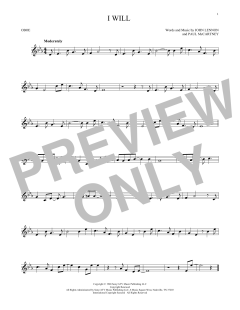 I Will von The Beatles (Download) 