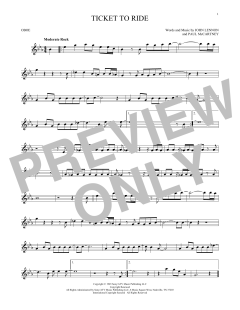 Ticket To Ride von The Beatles (Download) 