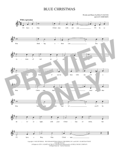 Blue Christmas von Elvis Presley (Download) 