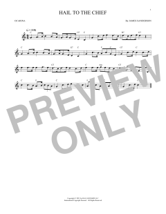 Hail To The Chief von James Sanderson (Download) 