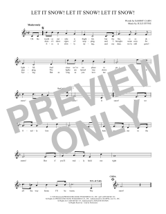 Let It Snow! Let It Snow! Let It Snow! von Jule Styne (Download) 