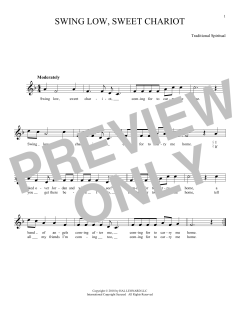 Swing Low, Sweet Chariot (Download) 