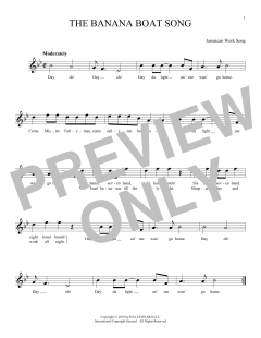 The Banana Boat Song (Download) 
