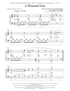 A Thousand Years von Christina Perri (Download) 