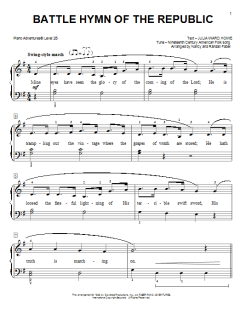 Battle Hymn of the Republic von William Steffe (Download) 