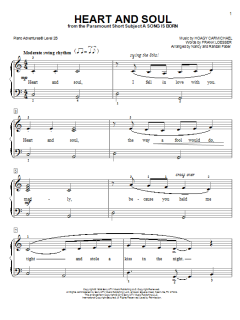 Heart and Soul von Frank Loesser (Download) 