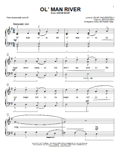Ol' Man River von Jerome Kern (Download) 