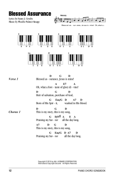 Blessed Assurance von Fanny J. Crosby (Download) 