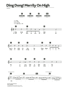 Ding Dong! Merrily On High von Traditional (Download) 