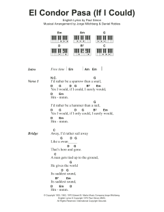 El Condor Pasa von Simon & Garfunkel (Download) 