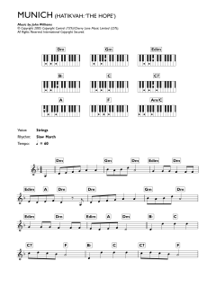 Hatikvah von John Williams (Download) 
