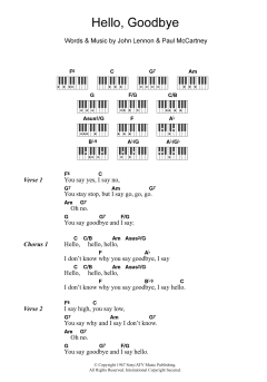 Hello, Goodbye von The Beatles (Download) 