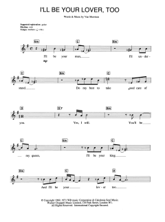 I'll Be Your Lover, Too von Van Morrison (Download) 