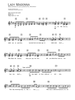 Lady Madonna von The Beatles (Download) 