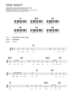 One Night von Elvis Presley (Download) 