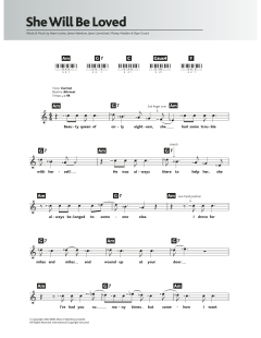 She Will Be Loved von Maroon 5 (Download) 