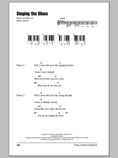 Singing The Blues von Guy Mitchell (Download) 