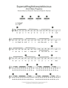 Supercalifragilisticexpialidocious von Julie Andrews (Download) 