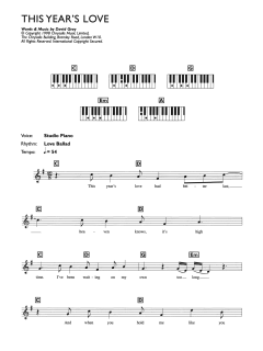 This Year's Love (Download) 