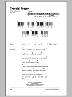 Travelin' Prayer von Billy Joel (Download) 