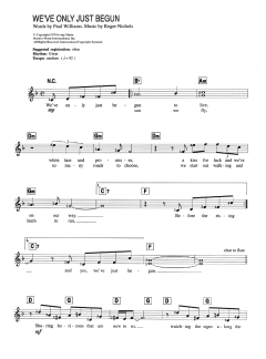We've Only Just Begun von The Carpenters (Download) 